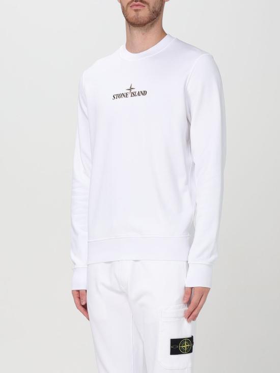 24FW 스톤 아일랜드 긴팔 티셔츠 811566182 V0001 White - STONE ISLAND