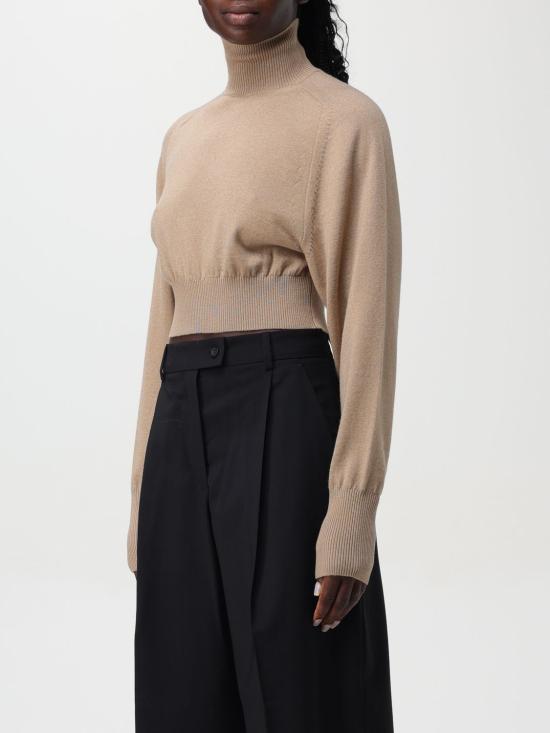 24FW 스포트막스 터틀넥 2422366041600 001 Camel - SPORTMAX