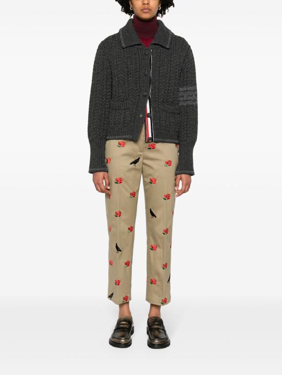  톰브라운 스트레이트 팬츠 FTC496EE1135 275 CAMEL - THOM BROWNE