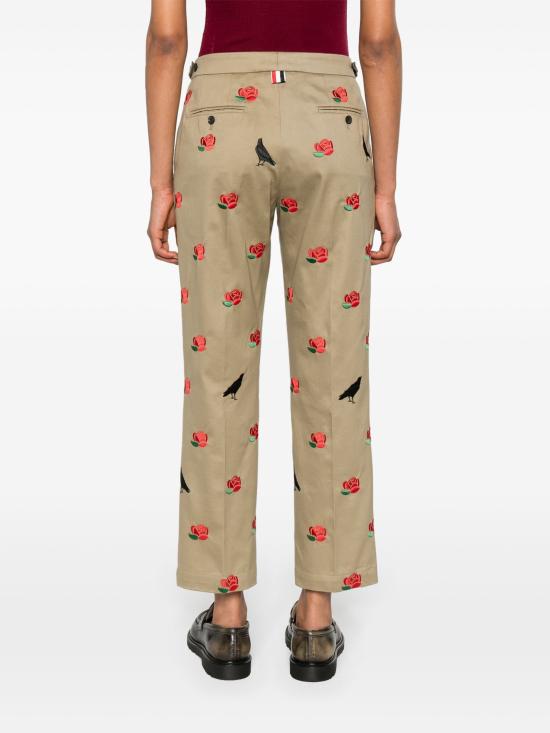  톰브라운 스트레이트 팬츠 FTC496EE1135 275 CAMEL - THOM BROWNE