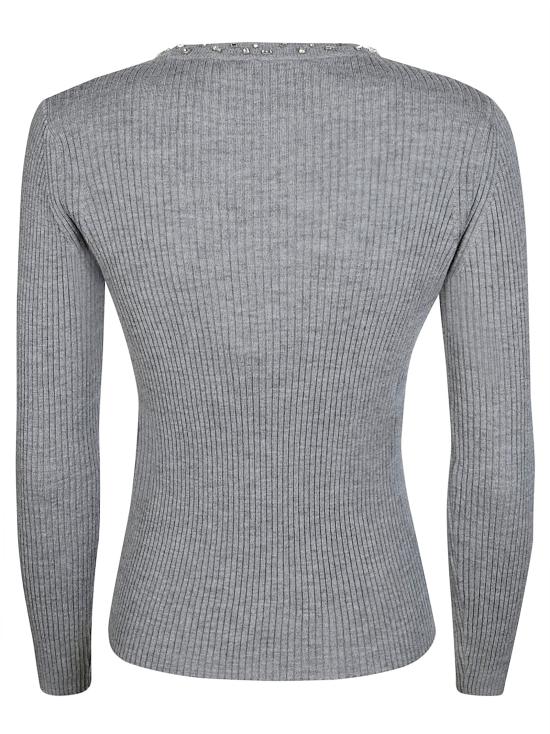 24FW 막스마라 스튜디오 가디건 2426366101600 001 grigio medio GRIGIO - MAX MARA STUDIO