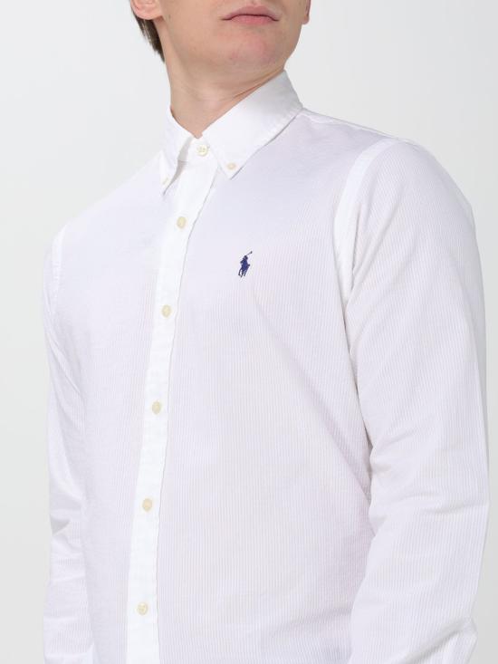 26SS 랄프 로렌 긴팔 셔츠 710938519001 White - RALPH LAUREN