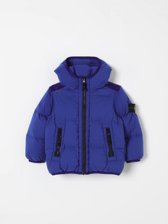 25FW [키즈] 스톤 아일랜드  심리스 터널 나일론 다운 자켓  811640328 V0022 Royal Blue