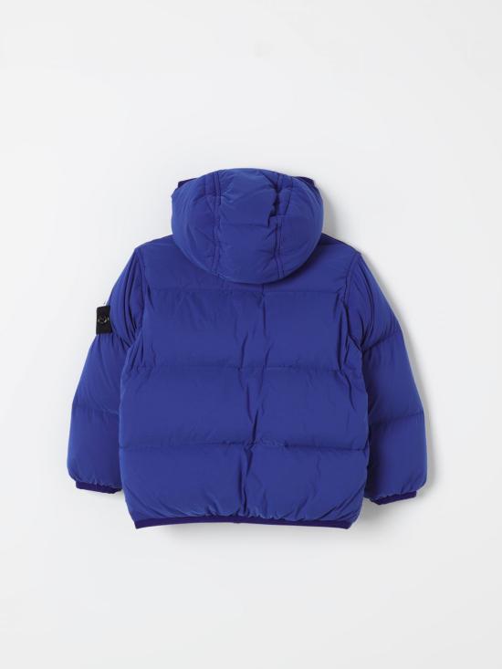 25FW [키즈] 스톤 아일랜드  심리스 터널 나일론 다운 자켓  811640328 V0022 Royal Blue - STONE ISLAND