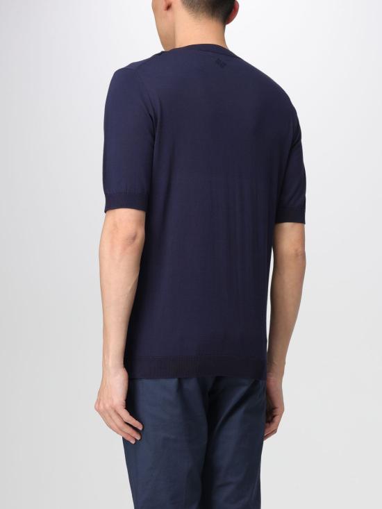 26SS 발렌타인 반팔 티셔츠 B2W03518C23 13777 Navy - BALLANTYNE