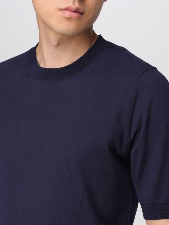 26SS 발렌타인 반팔 티셔츠 B2W03518C23 13777 Navy - BALLANTYNE