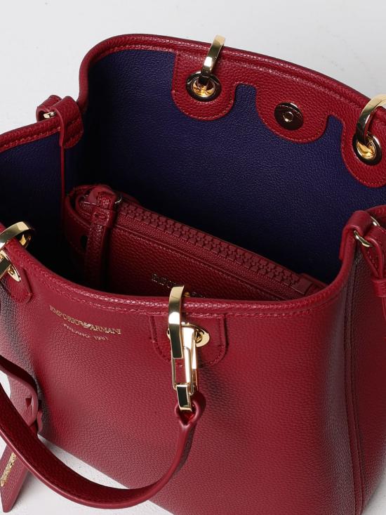 24FW 엠포리오 아르마니 토트백 EW000362AF12036 M5008 Burgundy - EMPORIO ARMANI