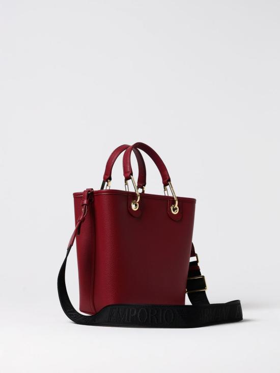 24FW 엠포리오 아르마니 토트백 EW000362AF12036 M5008 Burgundy - EMPORIO ARMANI