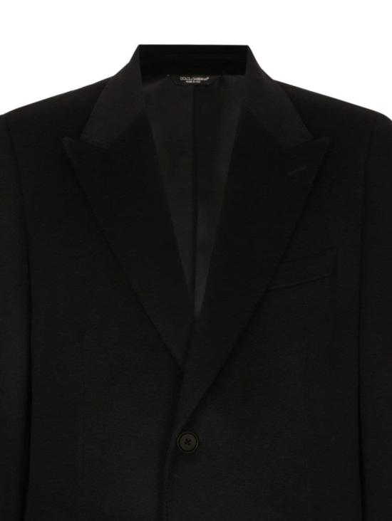 24FW 돌체앤가바나 코트 G039AT GI248B0665 Black - DOLCE & GABBANA