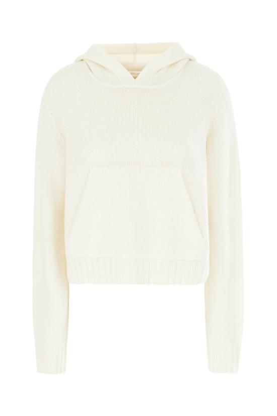 24FW 팜앤젤스 스웨터 PWHU012F24KNI001 0161 WHITE LIGHT BEIGE