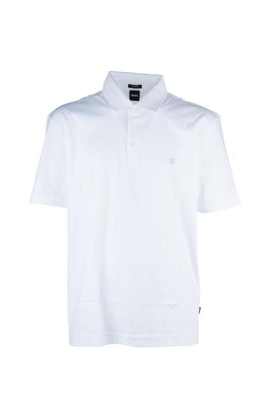 25FW 휴고보스 폴로 티셔츠 50520297 100 WHITE