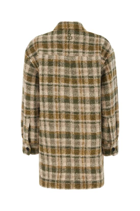 24FW 이자벨마랑에뚜왈 코트 24AMA0020FDB3D04E KAEC KHAKI ECRU - ISABEL MARANT ETOILE