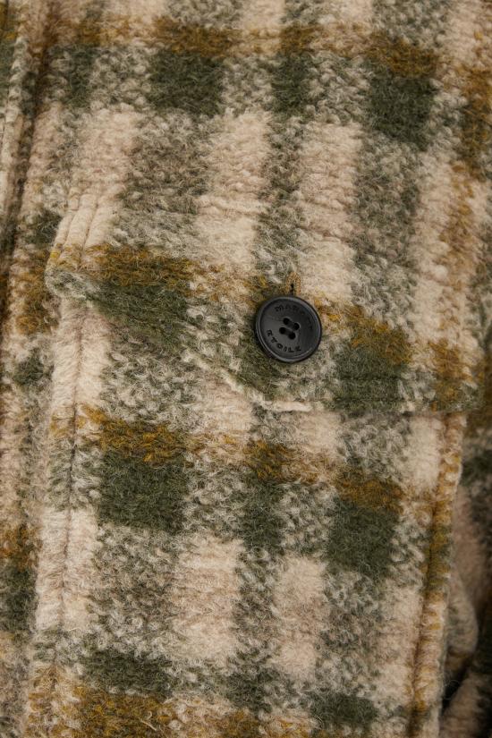 24FW 이자벨마랑에뚜왈 코트 24AMA0020FDB3D04E KAEC KHAKI ECRU - ISABEL MARANT ETOILE