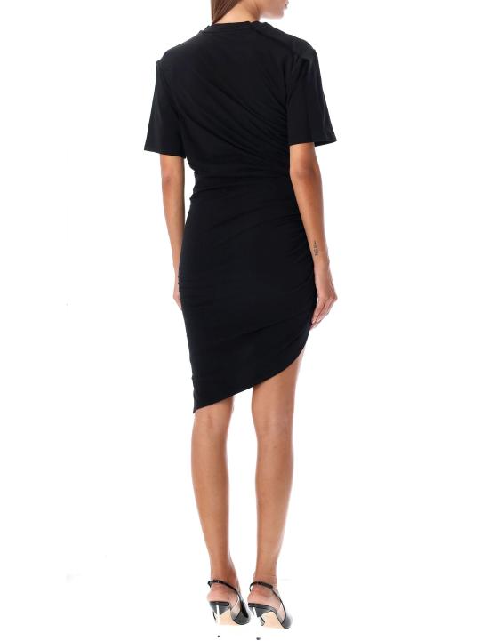 24FW 뮈글러 숏 원피스 24F1RO16201119 1999 BLACK - MUGLER