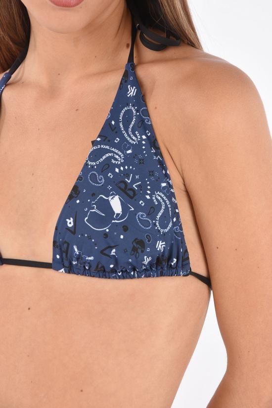 칼라거펠트 비키니 수영복 KL21WTP22 NAV Blue - KARL LAGERFELD