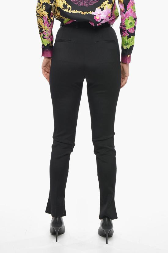  돌체앤가바나 스트레이트 팬츠 FTCXCTFURLEN0000 Black - DOLCE & GABBANA