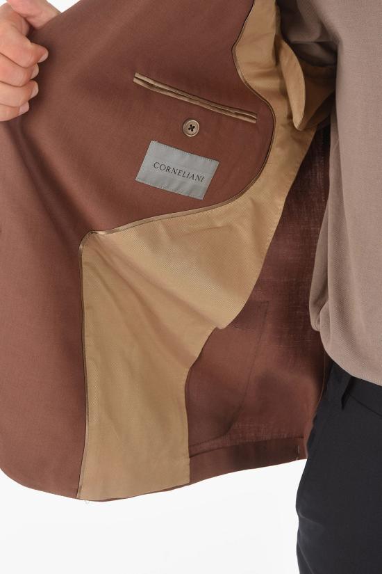  꼬르넬리아니 수트 자켓 83X240 9116402 032 Brown - CORNELIANI