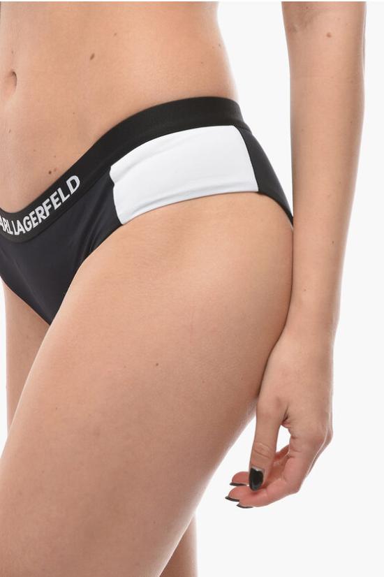  칼라거펠트 팬티  KL22WBT09 BLACK Bianco Nero - KARL LAGERFELD