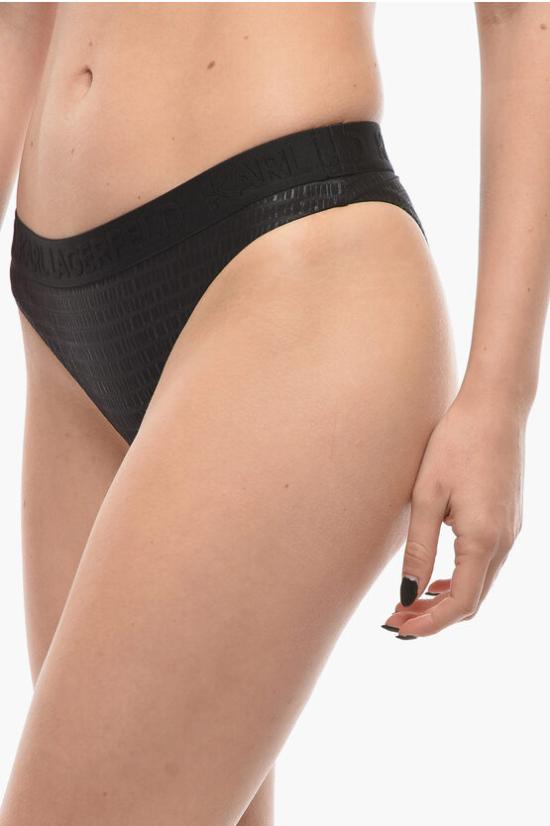  칼라거펠트 팬티  KL22WBT05 BLACK Black - KARL LAGERFELD