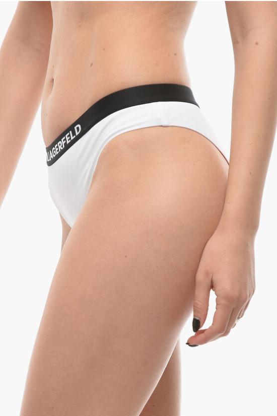  칼라거펠트 팬티  KL22WBT08 WHITE Black White - KARL LAGERFELD