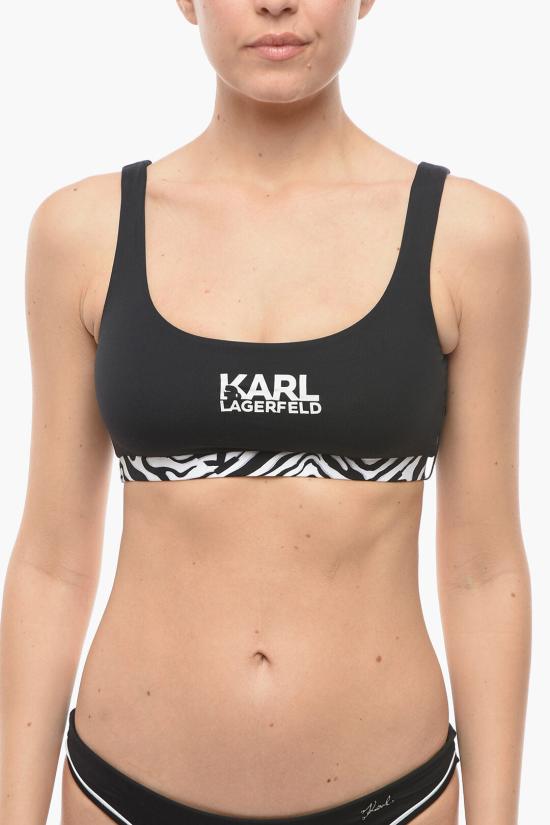  칼라거펠트 비키니 수영복 KL22WTP24 BLACK Bianco Nero