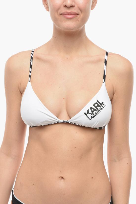  칼라거펠트 비키니 수영복 KL22WTP25 WHITE Black White