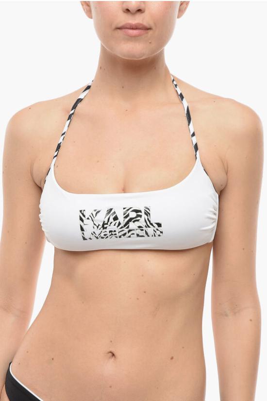  칼라거펠트 비키니 수영복 KL22WTP26 WHITE Black White