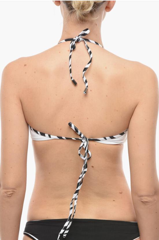  칼라거펠트 비키니 수영복 KL22WTP26 WHITE Black White - KARL LAGERFELD