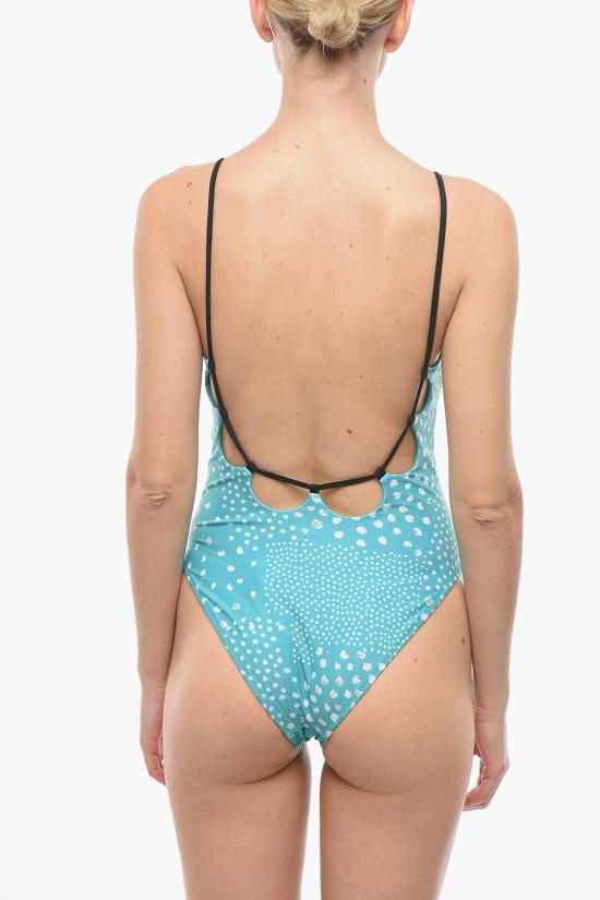  칼라거펠트 원피스 수영복 KL22WOP14 CERAMIC Light blue - KARL LAGERFELD