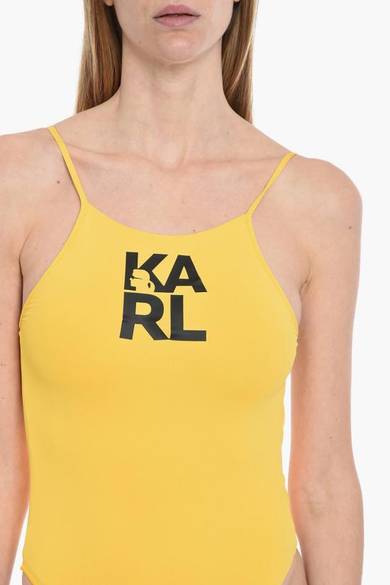  칼라거펠트 원피스 수영복 KL22WOP01 YELLOW - KARL LAGERFELD