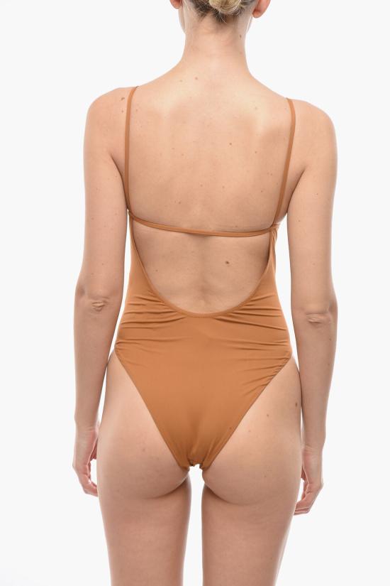  칼라거펠트 원피스 수영복 KL22WOP01 BROWN Brown - KARL LAGERFELD