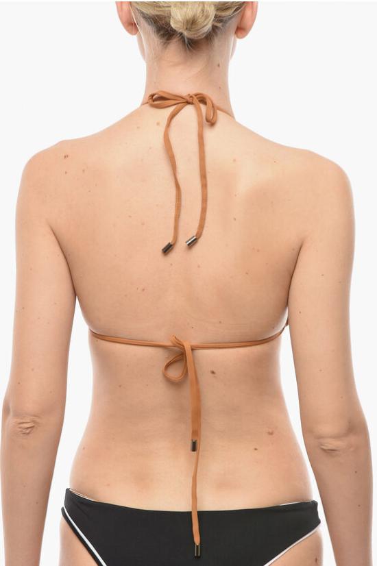  칼라거펠트 비키니 수영복 KL22WTP01 BROWN Brown - KARL LAGERFELD