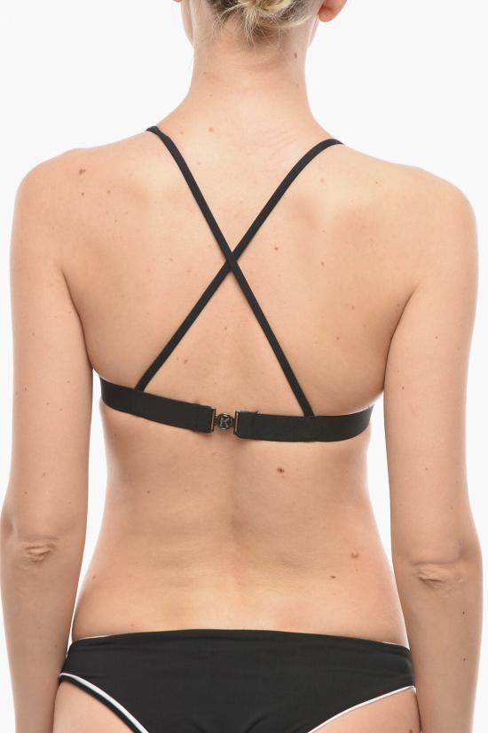  칼라거펠트 비키니 수영복 KL22WTP09 WHITE Black White - KARL LAGERFELD