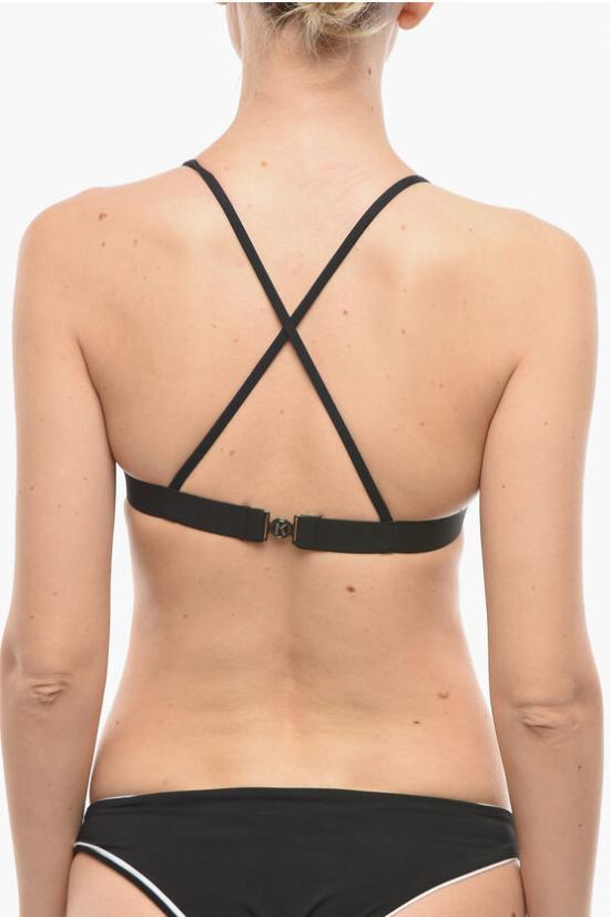  칼라거펠트 비키니 수영복 KL22WTP09 WHITE Black White - KARL LAGERFELD