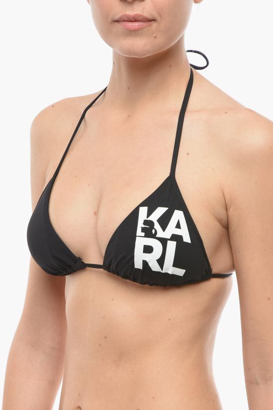  칼라거펠트 비키니 수영복 KL22WTP01 BLACK - KARL LAGERFELD