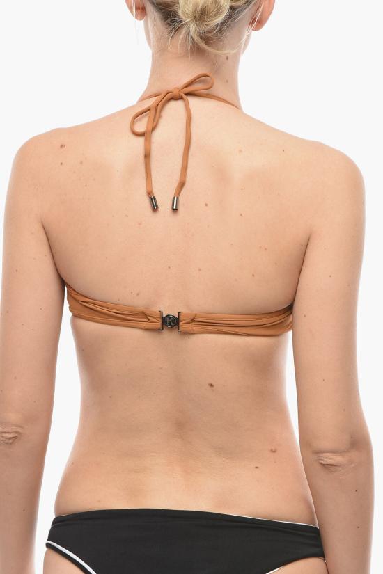  칼라거펠트 비키니 수영복 KL22WTP02 BROWN Brown - KARL LAGERFELD