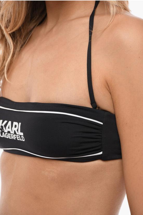  칼라거펠트 비키니 수영복 KL22WTP07 BLACK Black - KARL LAGERFELD