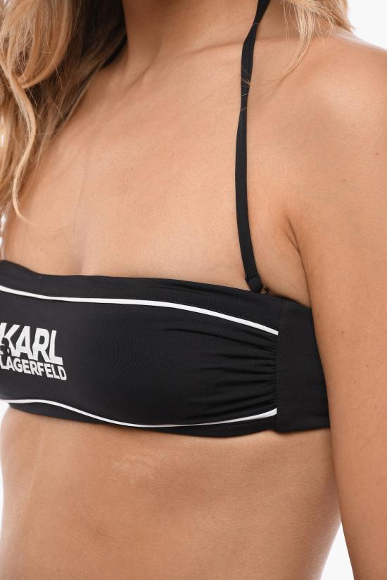  칼라거펠트 비키니 수영복 KL22WTP07 BLACK Black - KARL LAGERFELD