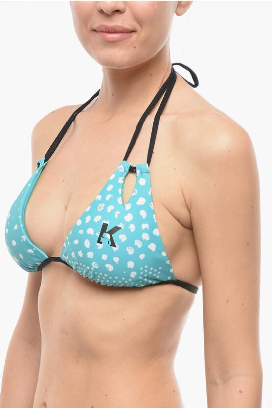  칼라거펠트 비키니 수영복 KL22WTP21 CERAMIC Light blue - KARL LAGERFELD