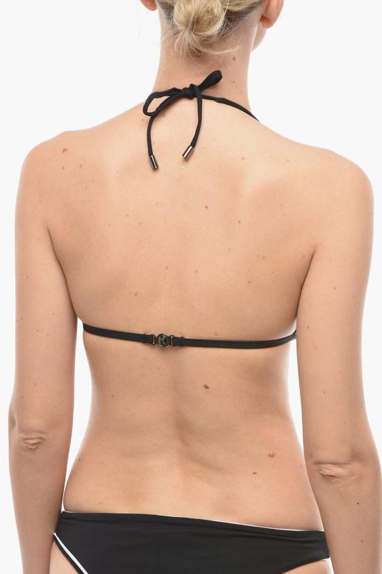  칼라거펠트 비키니 수영복 KL22WTP21 BLACK Black White - KARL LAGERFELD