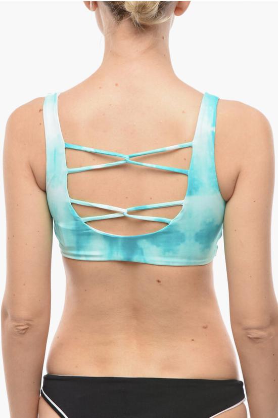  칼라거펠트 비키니 수영복 KL22WTP18 CERAMIC Azzurro Blu - KARL LAGERFELD