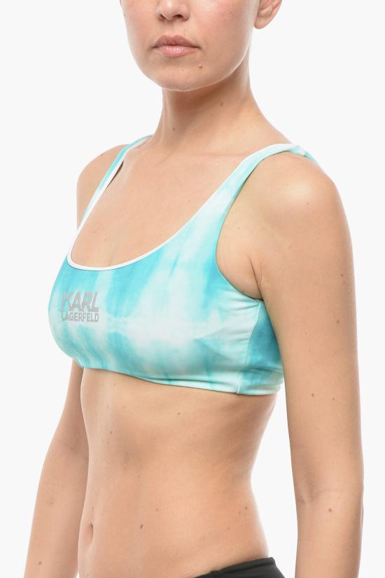  칼라거펠트 비키니 수영복 KL22WTP18 CERAMIC Azzurro Blu - KARL LAGERFELD