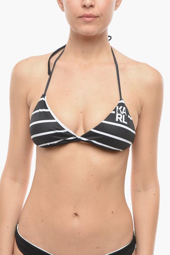  칼라거펠트 비키니 수영복 KL22WTP15 BLACK Bianco Nero