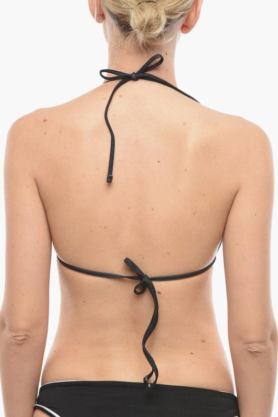  칼라거펠트 비키니 수영복 KL22WTP15 BLACK Bianco Nero - KARL LAGERFELD