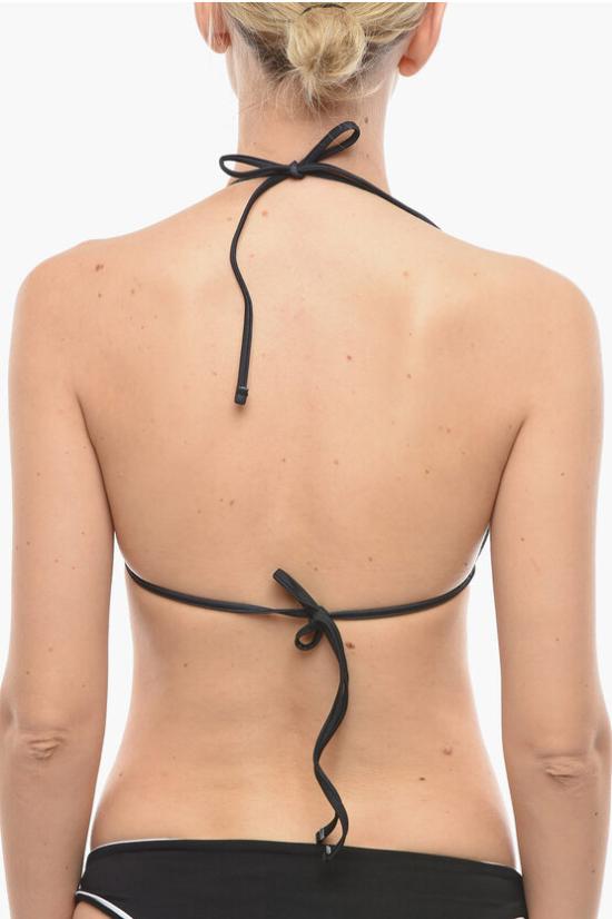  칼라거펠트 비키니 수영복 KL22WTP15 BLACK Bianco Nero - KARL LAGERFELD