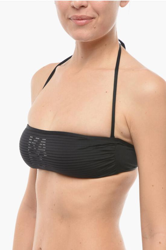  칼라거펠트 비키니 수영복 KL22WTP17 BLACK Black - KARL LAGERFELD