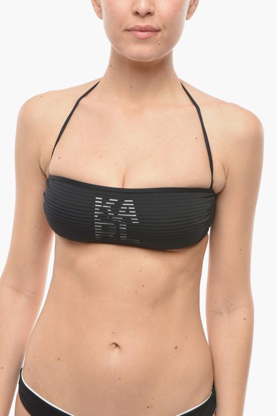  칼라거펠트 비키니 수영복 KL22WTP17 BLACK Black