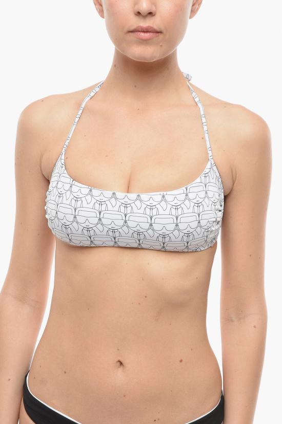  칼라거펠트 비키니 수영복 KL22WTP14 WHITE Black White