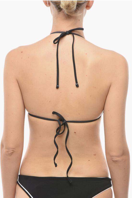  칼라거펠트 비키니 수영복 KL22WTP15 WHITE Black White - KARL LAGERFELD