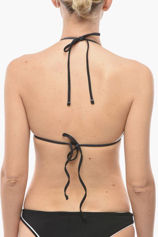  칼라거펠트 비키니 수영복 KL22WTP15 WHITE Black White - KARL LAGERFELD